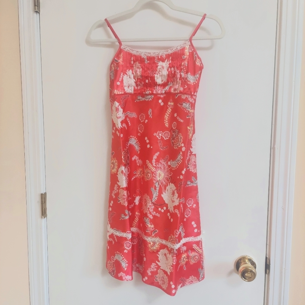 Floral Pink Women's Chemise Nightgown NWoT